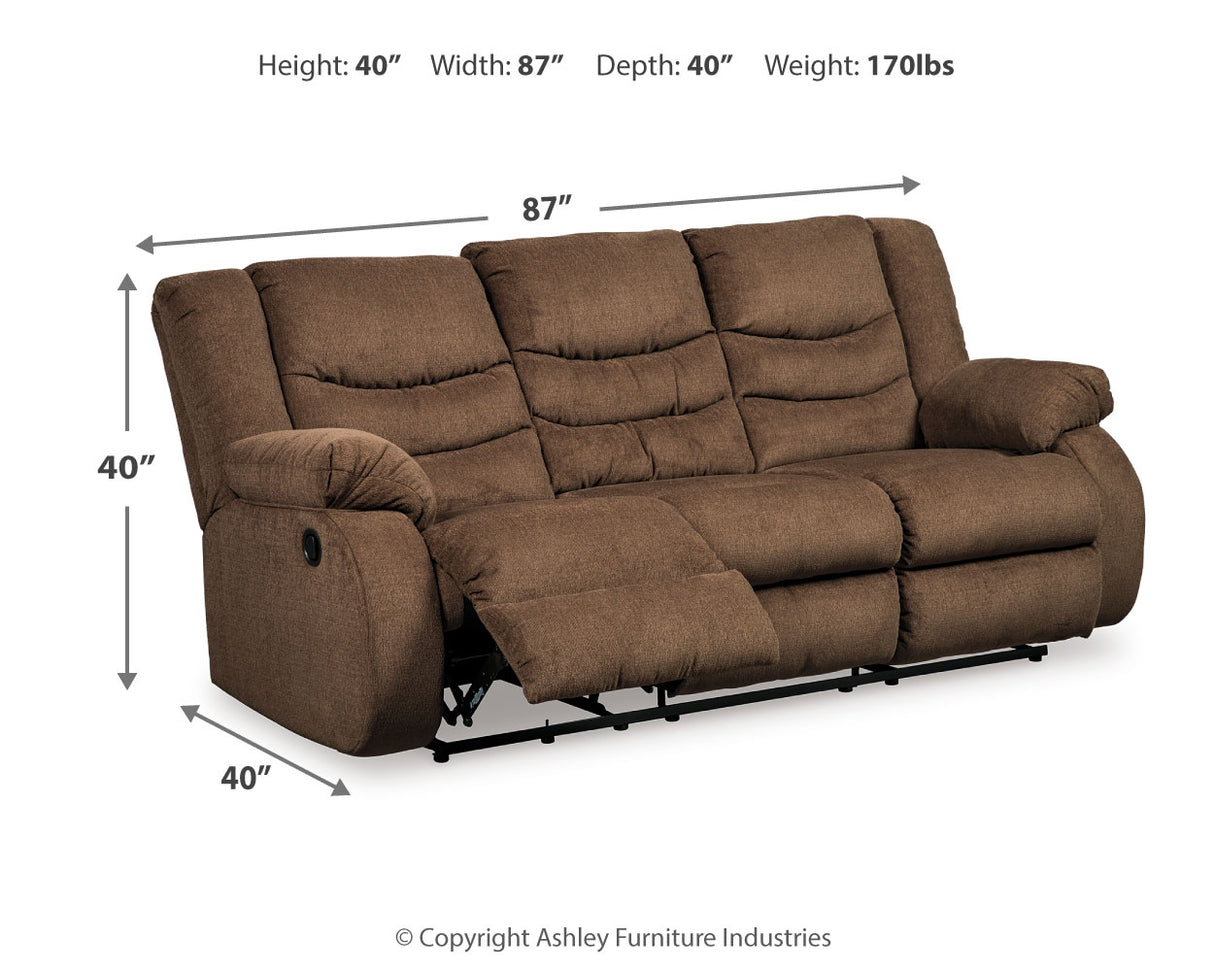 Tulen Reclining Sofa with Recliner