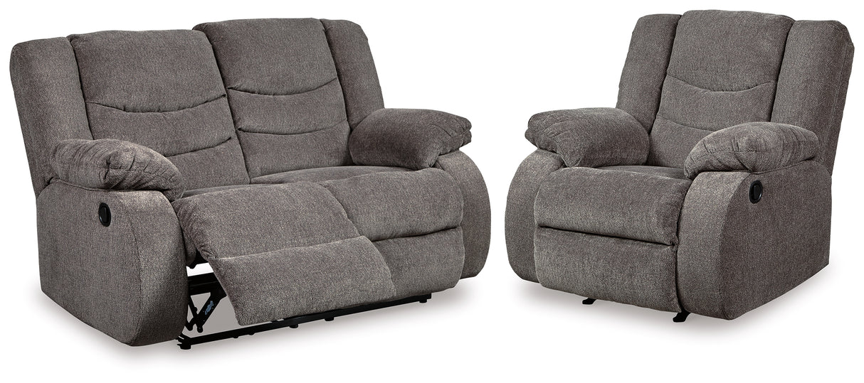 Tulen Reclining Loveseat and Recliner