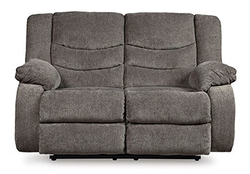 Tulen Gray Reclining Loveseat