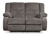 Tulen Gray Reclining Loveseat