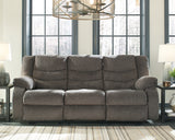 Tulen Gray Reclining Sofa