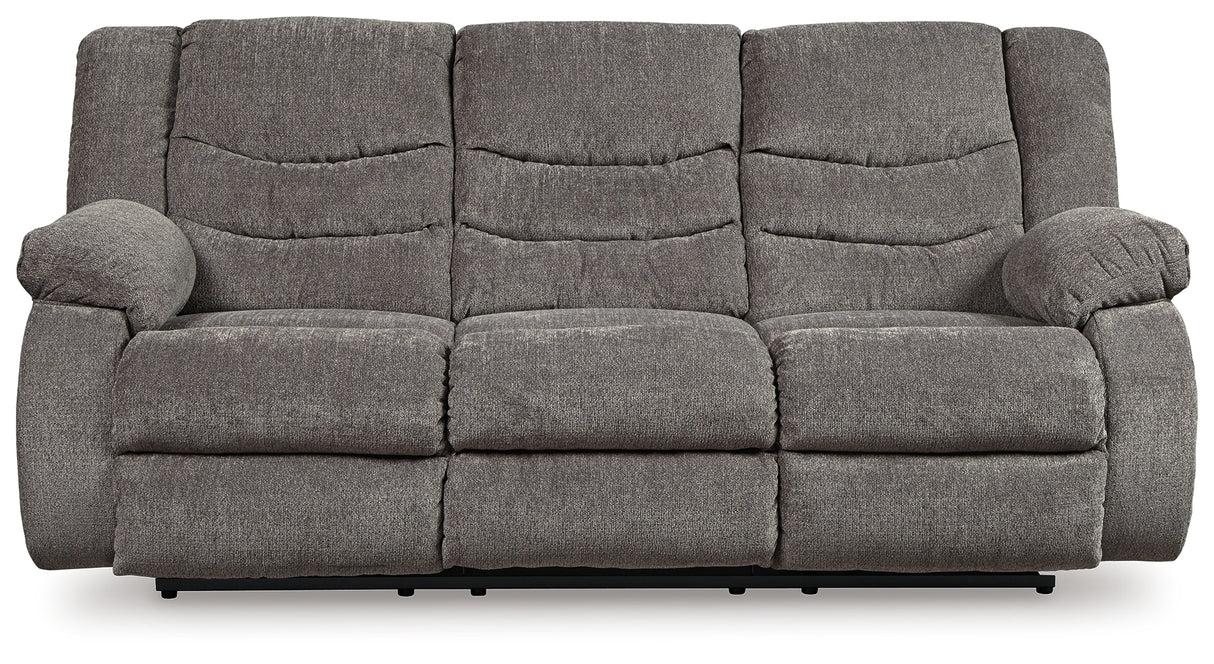 Tulen Gray Reclining Sofa