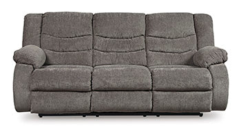 Tulen Gray Reclining Sofa