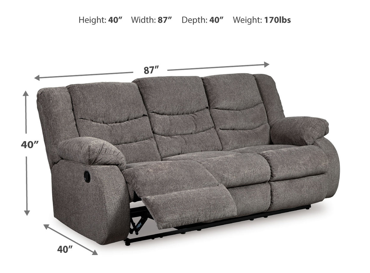 Tulen Reclining Sofa and Recliner