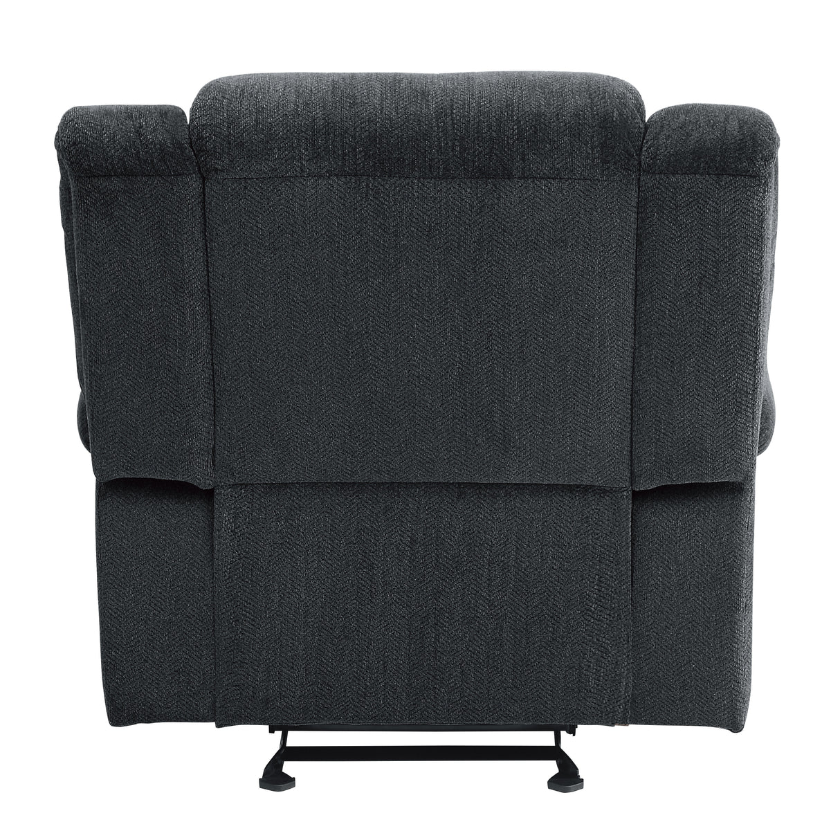 Nutmeg Gray Glider Reclining Chair