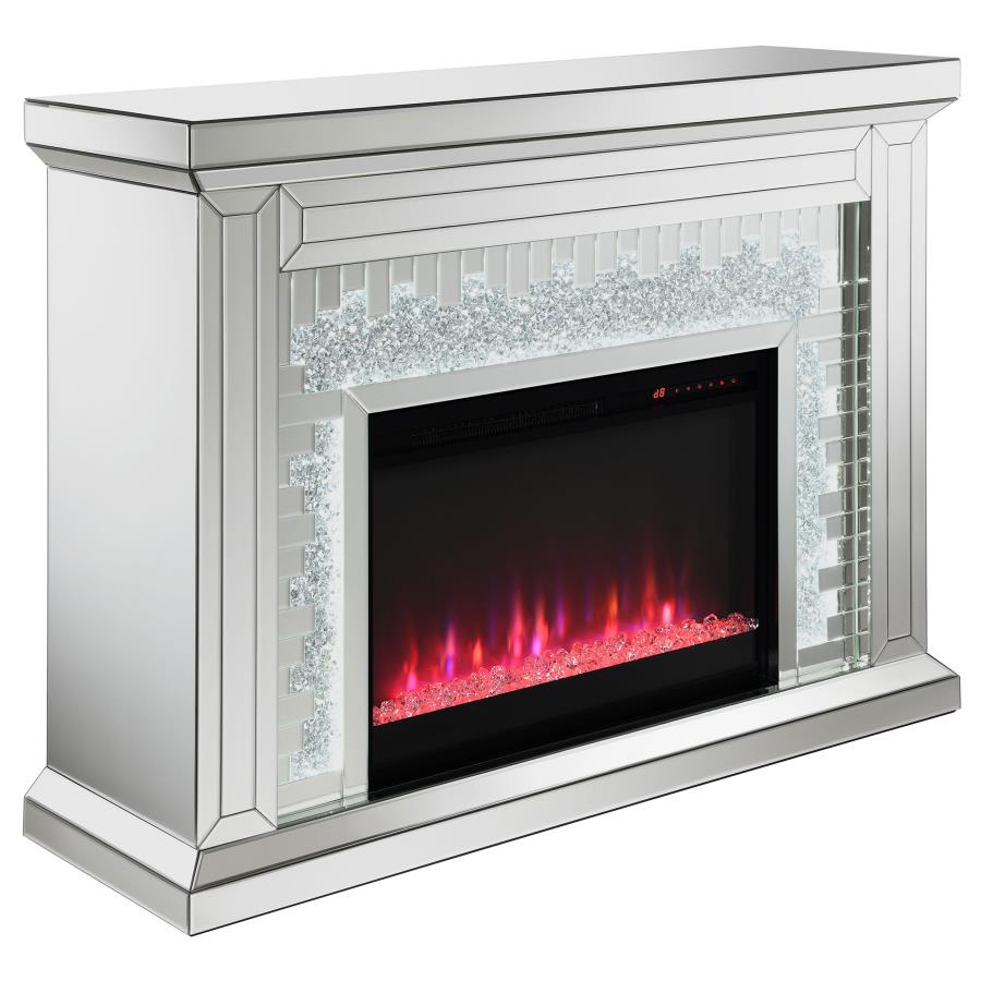 Gilmore Rectangular Freestanding Fireplace Mirror