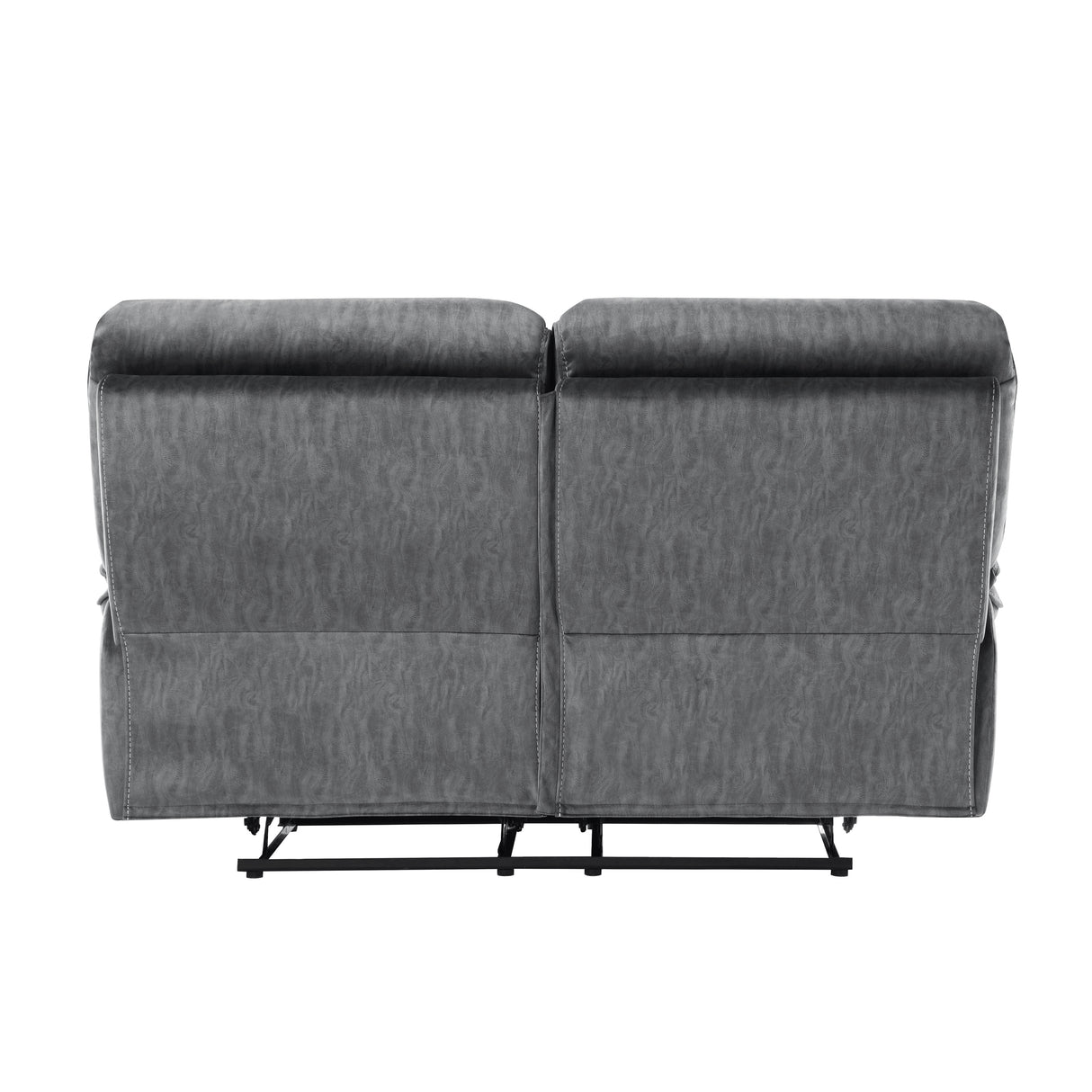 Muirfield Gray Double Reclining Loveseat