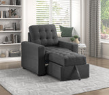 Mccafferty Chair With Pull-Out Ottoman