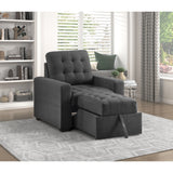 Mccafferty Chair With Pull-Out Ottoman