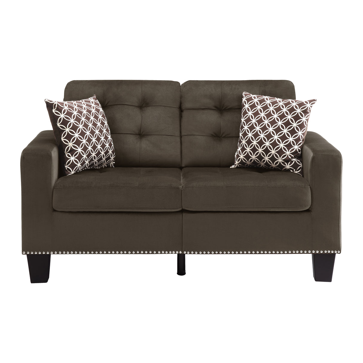 Lantana Brown Love Seat