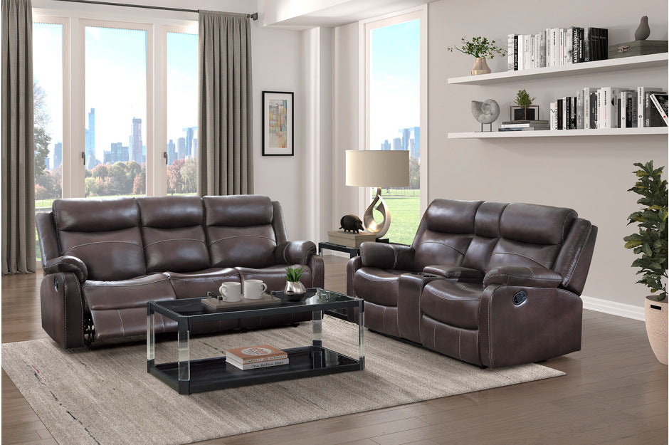 Yerba Dark Brown Living Room Set