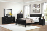 Mayville Black Queen Bed