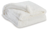 Gariland White Throw