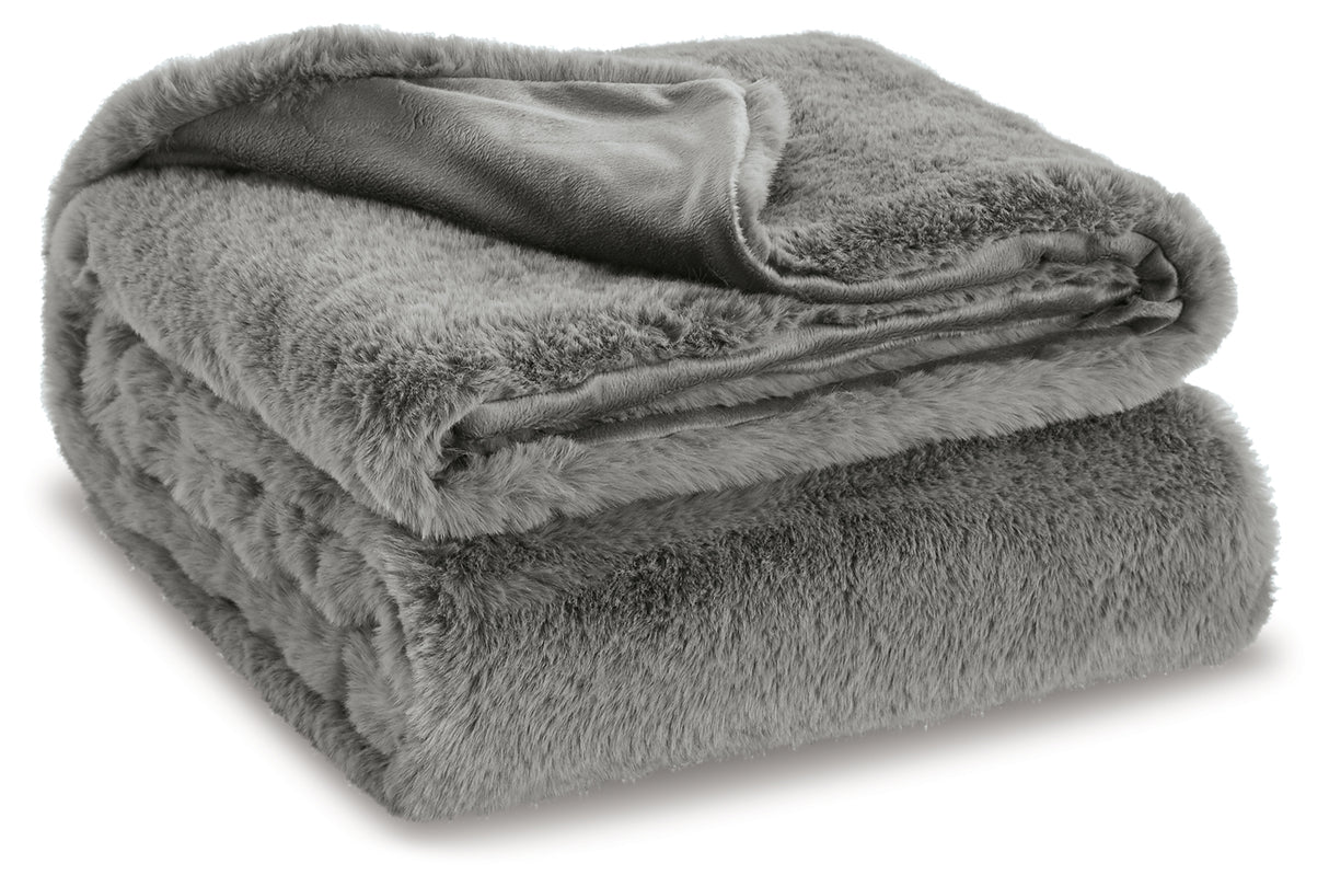 Gariland Gray Throw