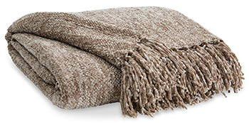 Tamish Taupe Throw