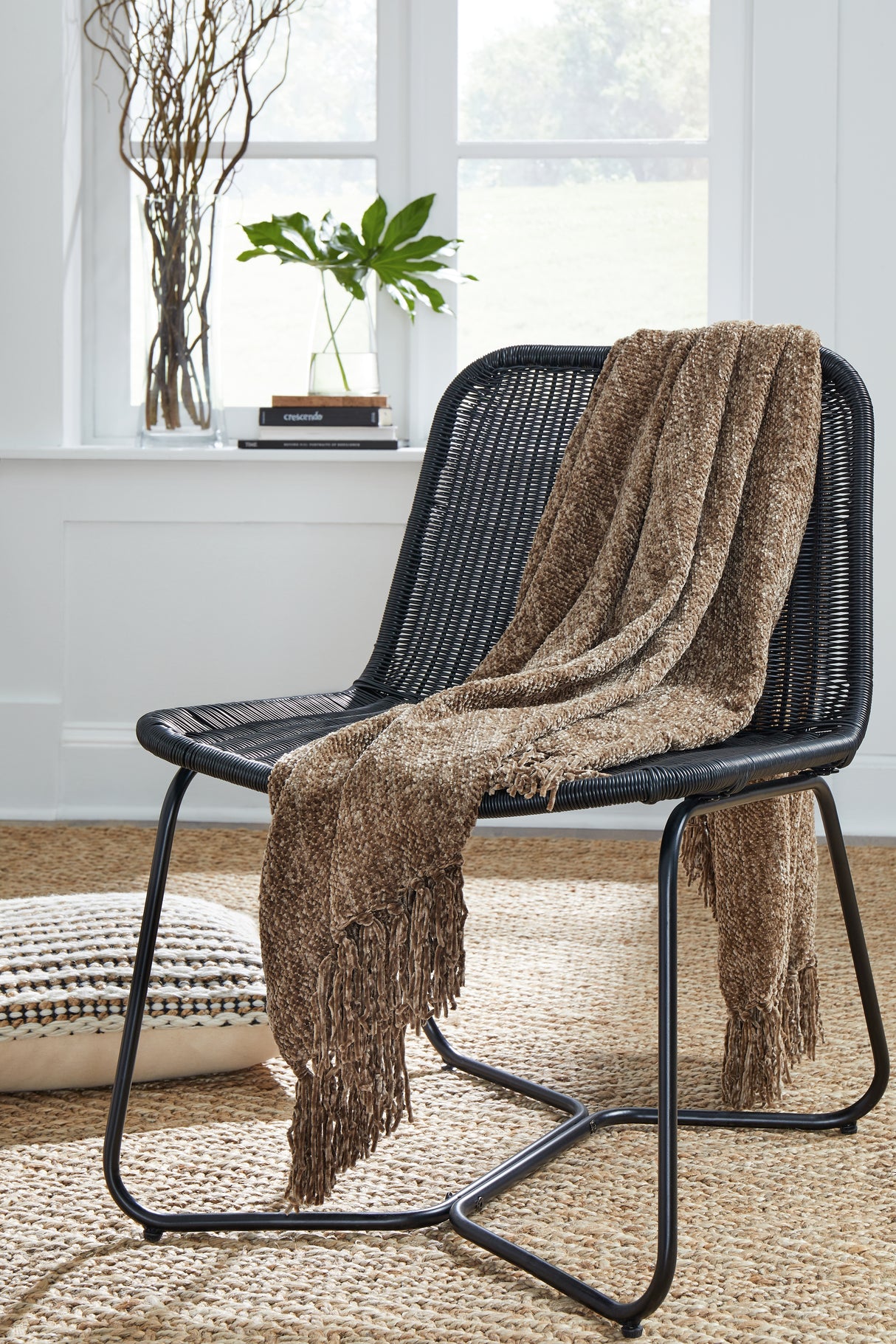 Tamish Brown Throw (Set Of 3)