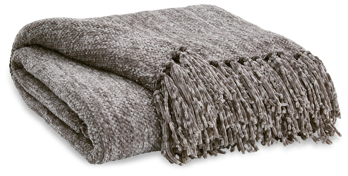 Tamish Gray Throw