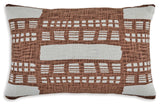 Ackford White/Rust Pillow (Set Of 4)