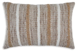 Benish Tan/Brown/White Pillow (Set Of 4)