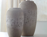 Dimitra Brown/Cream Vase (Set Of 2)