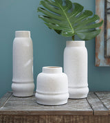 Jayden White Vase (Set Of 3)