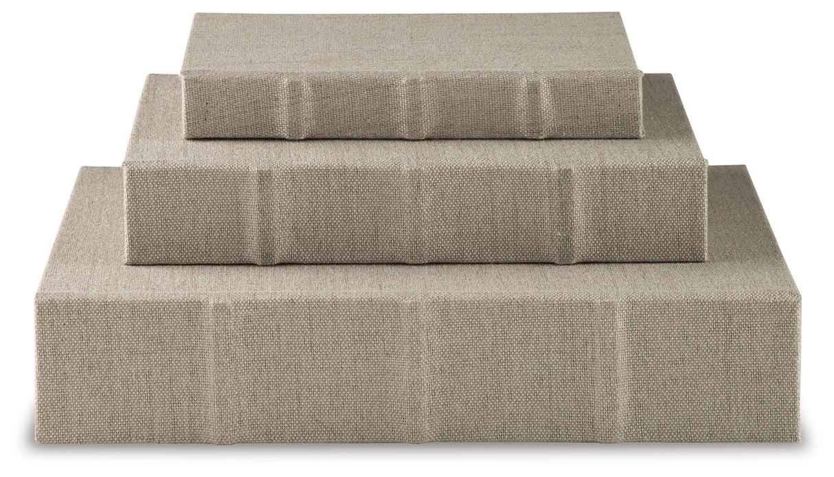 Jolina Linen Box (Set Of 3)