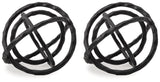 Barlee Black Sculpture (Set Of 2)