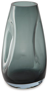 Beamund Teal Blue Vase (Set Of 2)