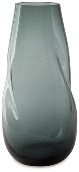 Beamund Teal Blue Vase (Set Of 2)