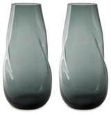 Beamund Teal Blue Vase (Set Of 2)