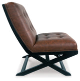 Sidewinder Brown Accent Chair