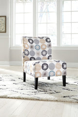 Triptis Gray/Tan Accent Chair