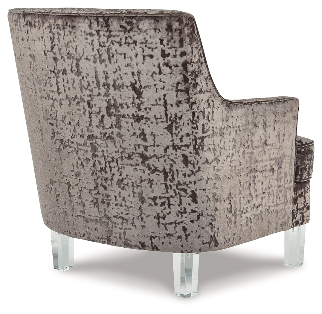 Gloriann Charcoal Accent Chair