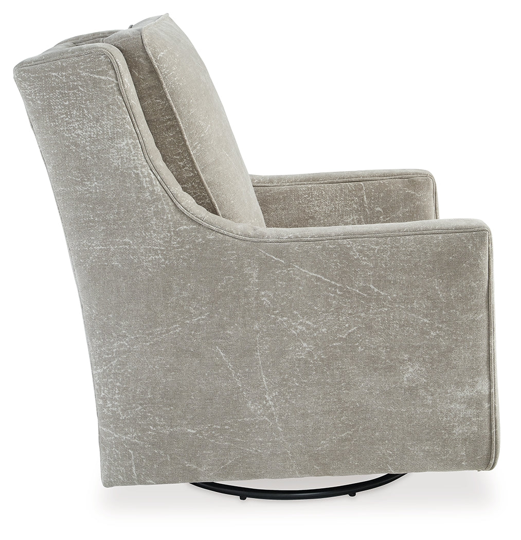 Kambria Pebble Swivel Glider Accent Chair