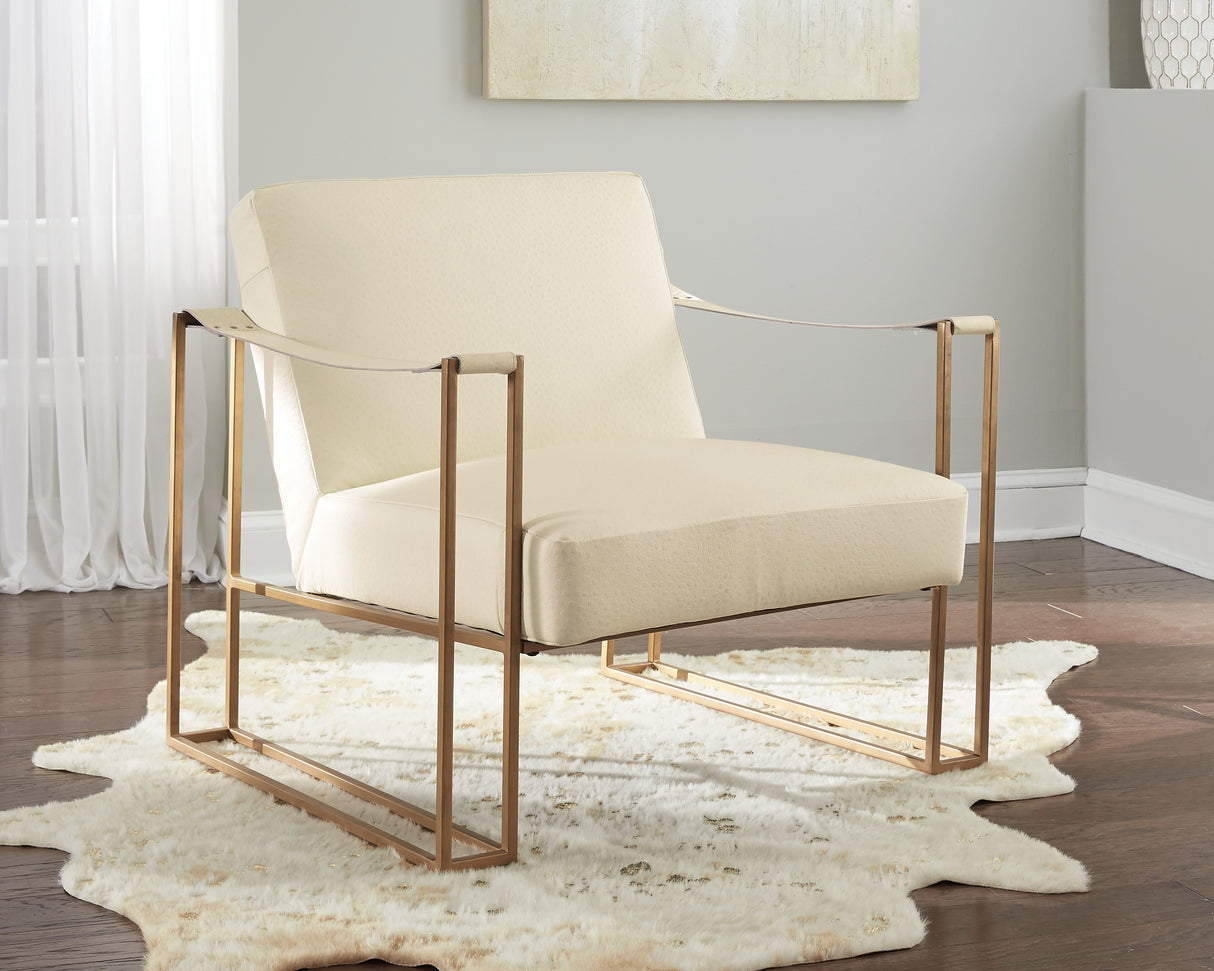 Kleemore Cream Accent Chair