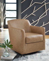 Bradney Tumbleweed Swivel Accent Chair