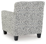 Hayesdale Black/Cream Accent Chair