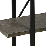 Gilesgrove Black/Gray Bookcase