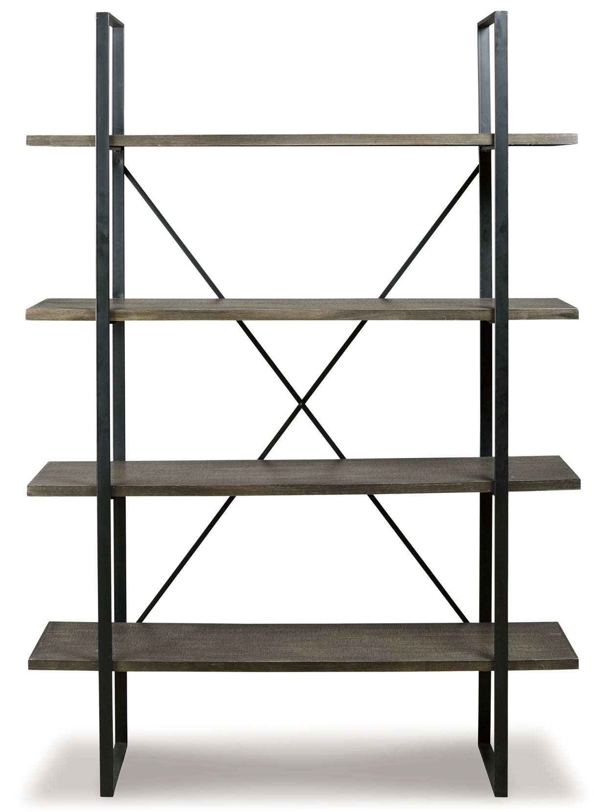 Gilesgrove Black/Gray Bookcase