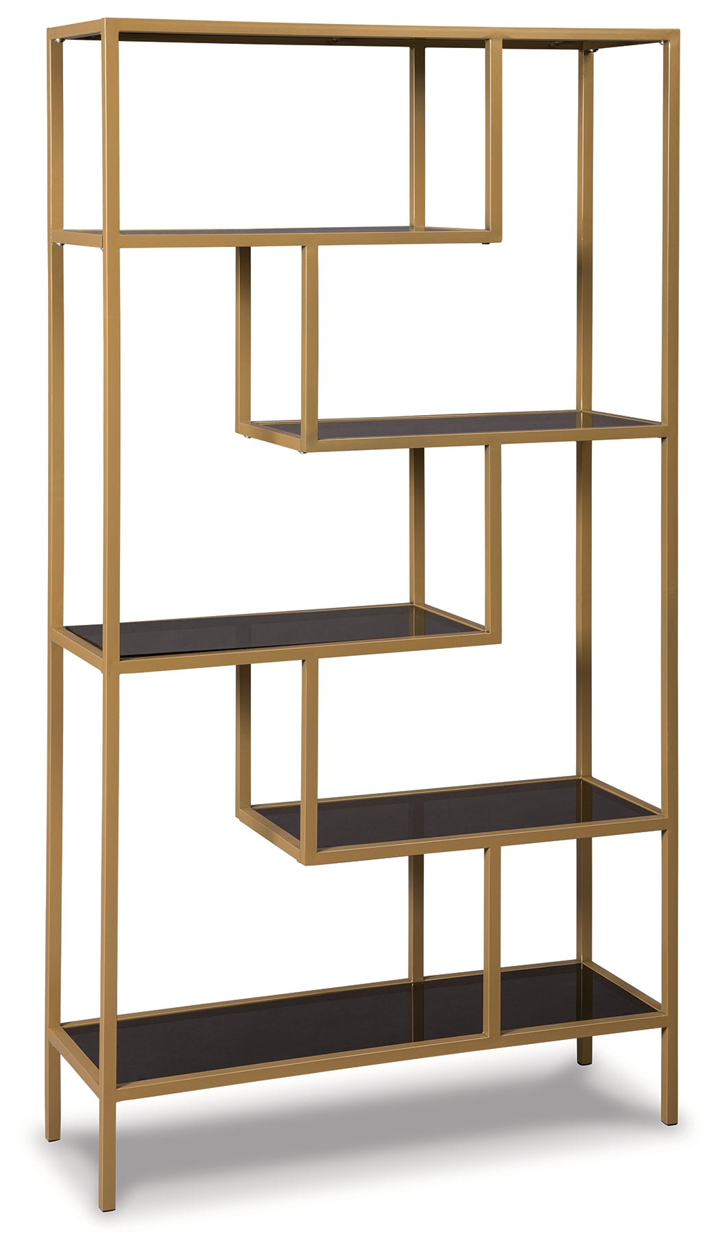 Frankwell Gold Finish Bookcase