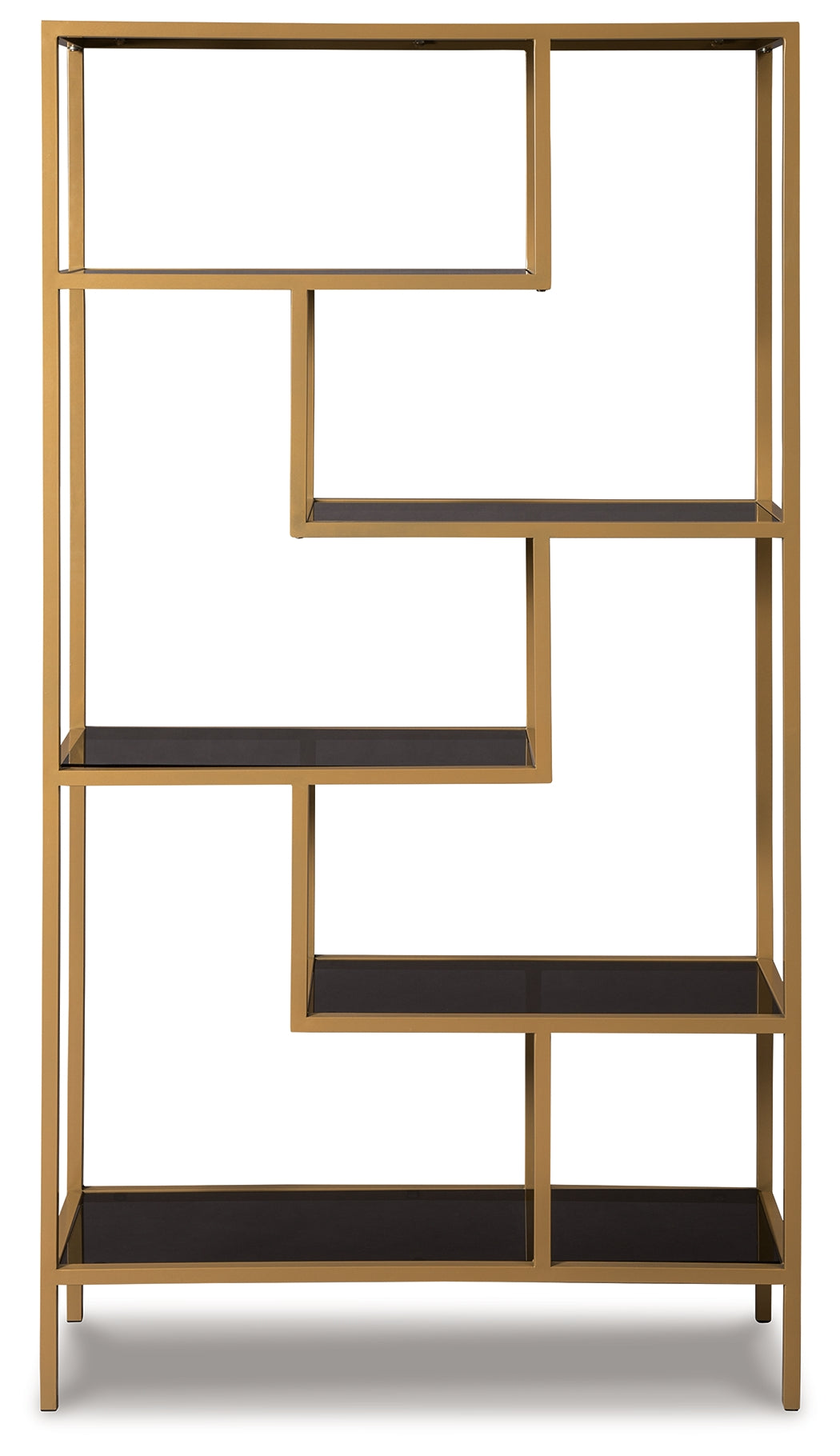 Frankwell Gold Finish Bookcase