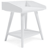 Blariden White Accent Table