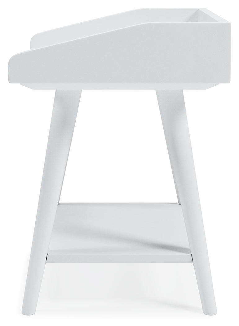 Blariden White Accent Table