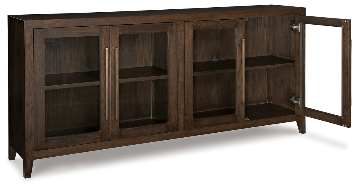 Balintmore Dark Brown Accent Cabinet