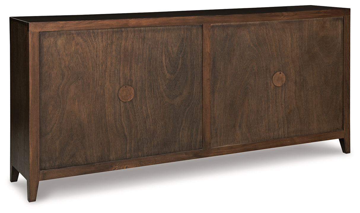 Balintmore Dark Brown Accent Cabinet