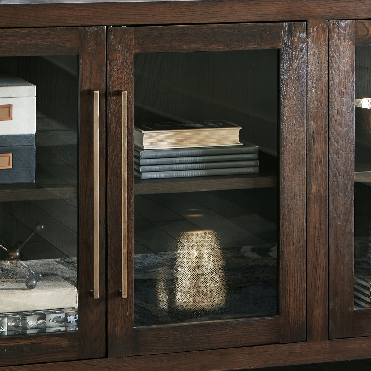 Balintmore Dark Brown Accent Cabinet