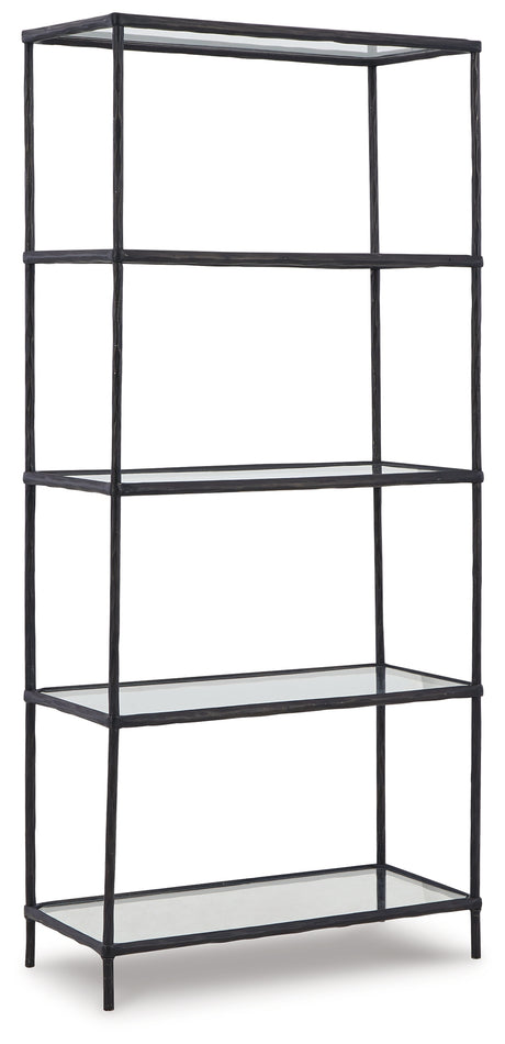 Ryandale Antique Black Bookcase