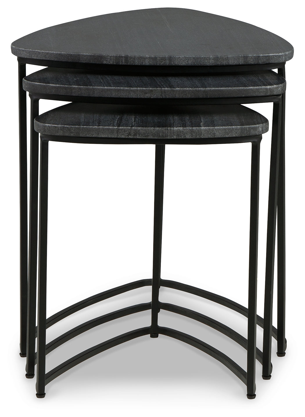 Olinmere Black Accent Table (Set Of 3)