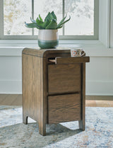 Raulsboro Light Brown Accent Table