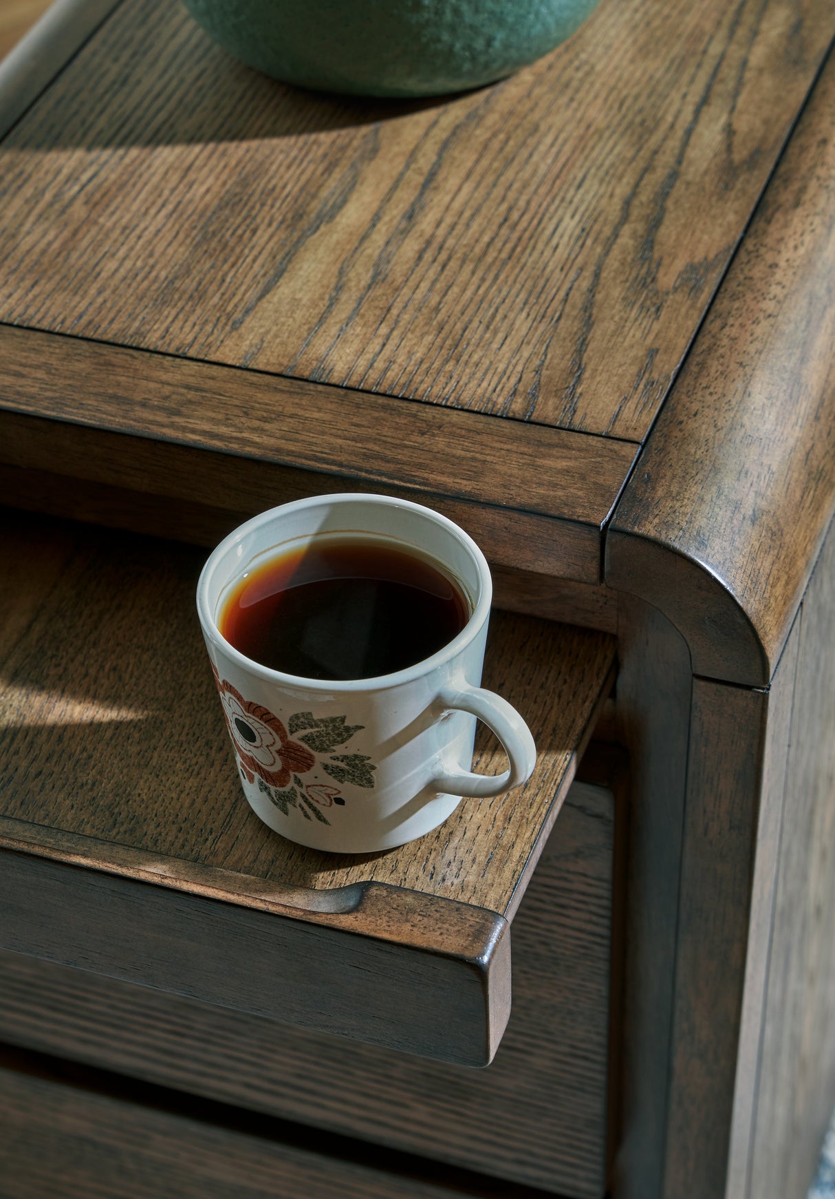 Raulsboro Light Brown Accent Table